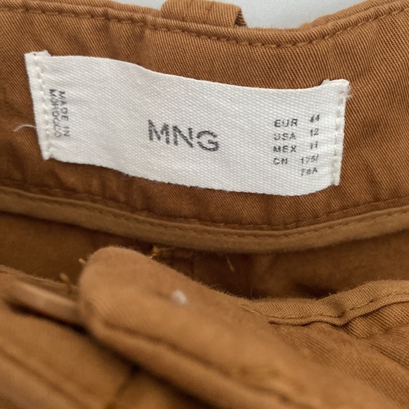 MANGO high waisted wide leg pant - Picture 3 of 4